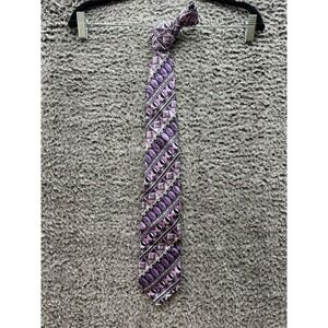 Emilio Pucci Classic Geometric All Over Print Silk‎ Multicolor Tie